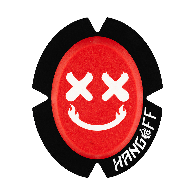 Knieschleifer RACE Smiley Rot