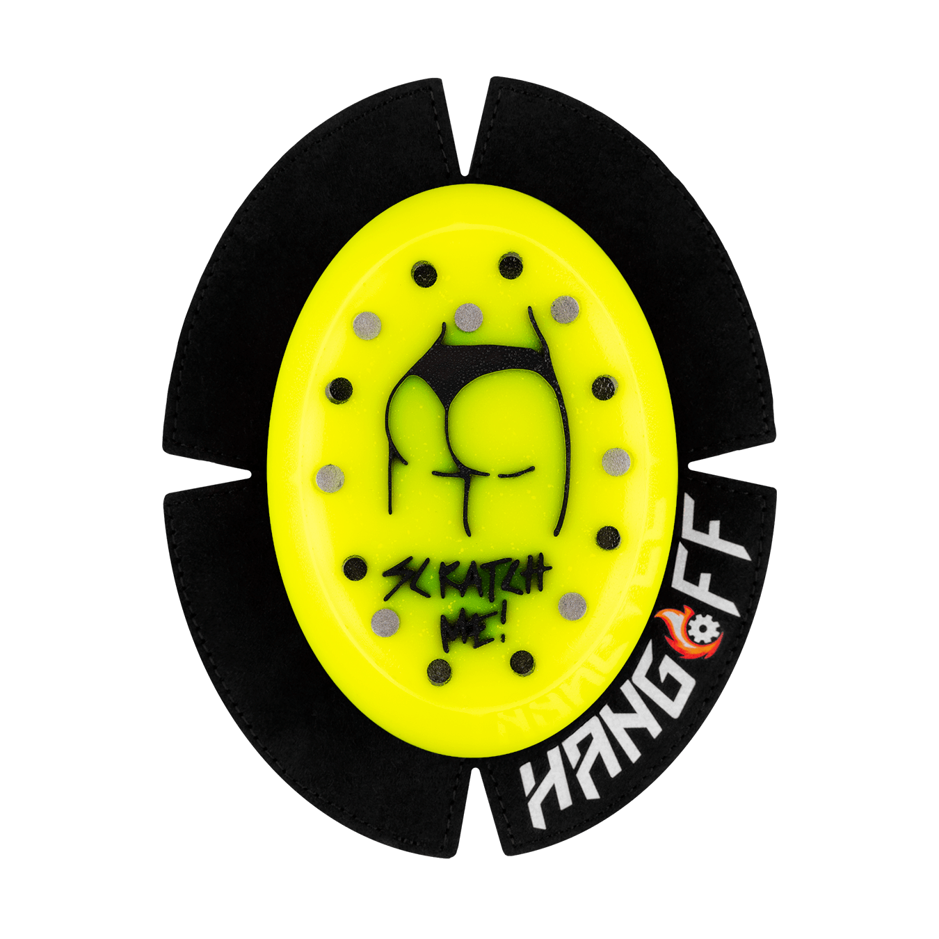 Knieschleifer Supersparky SCRATCH ME! Gelb