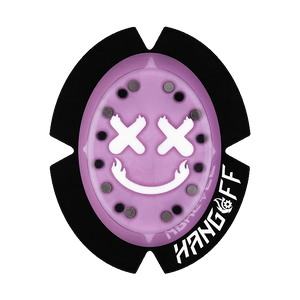 hang off funken knieschleifer lavendel smiley