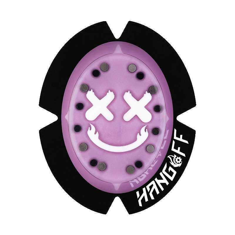 hang off funken knieschleifer lavendel smiley