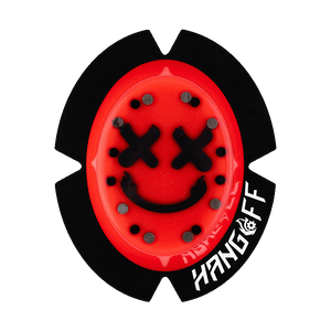 Knieschleifer Smiley Rot ( Variante Weiss / schwarz)