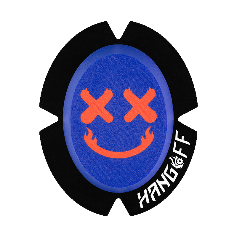 Knieschleifer RACE Smiley Blau