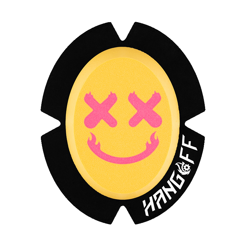 Knieschleifer RACE Smiley Gelb