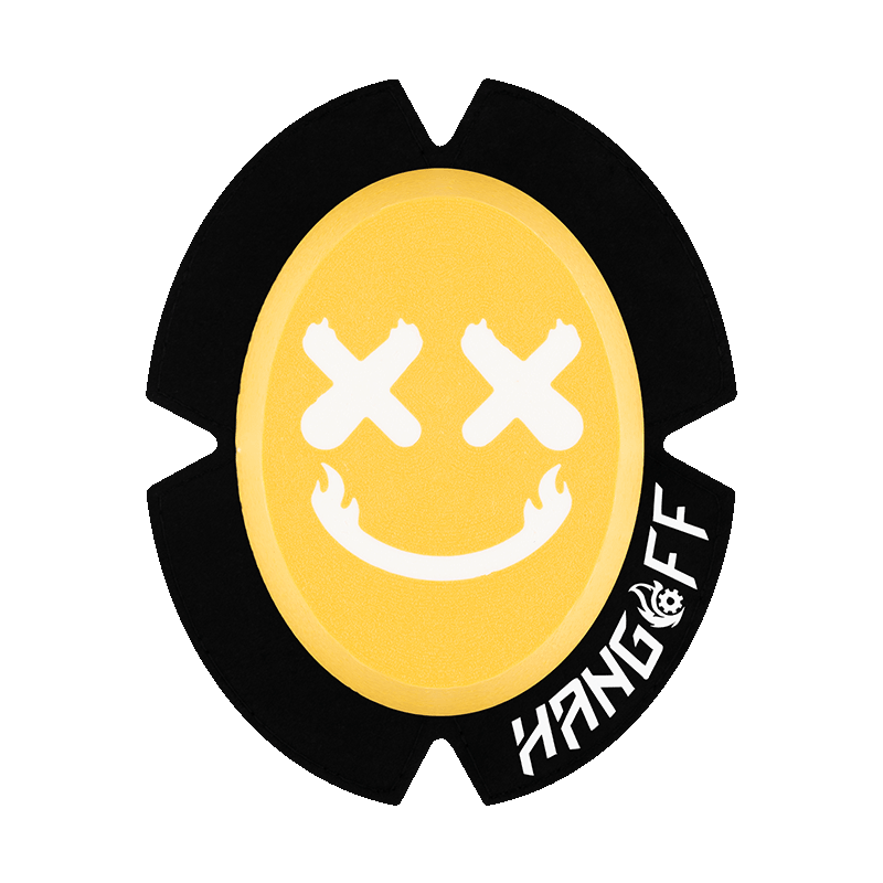 Knieschleifer RACE Smiley Gelb