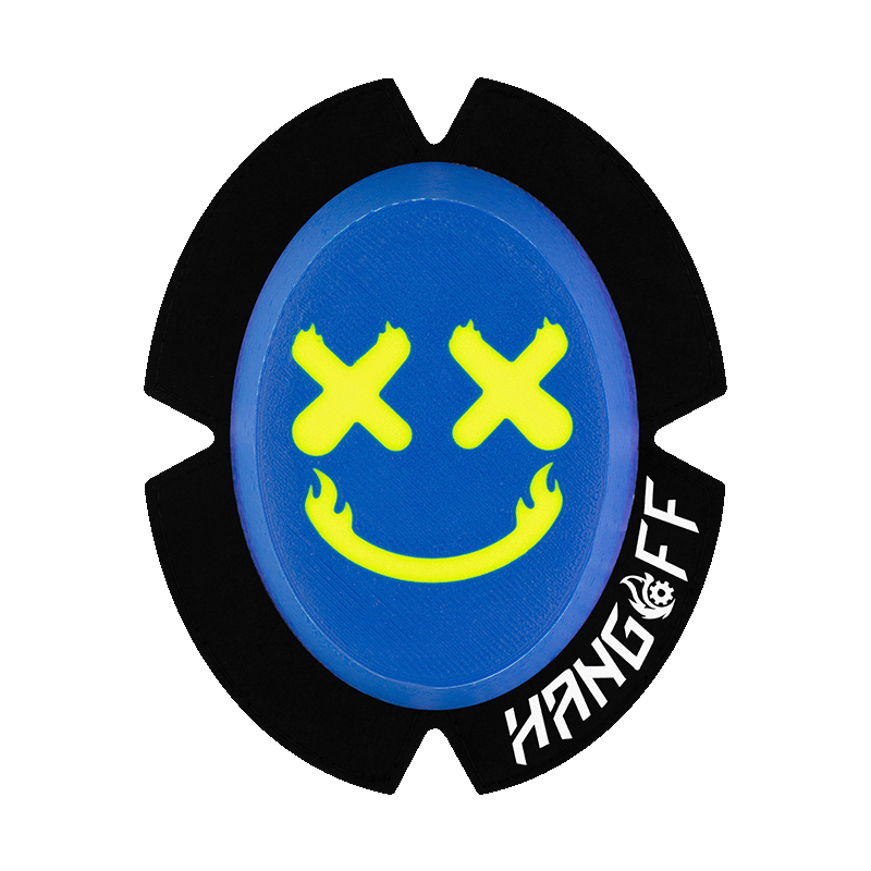 Knieschleifer RACE Smiley Blau