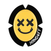 Knieschleifer RACE Smiley Gelb