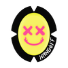 Knieschleifer RACE Smiley Neon-Gelb
