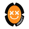 Knieschleifer RACE Smiley Orange