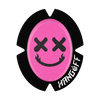 Knieschleifer RACE Smiley Magenta