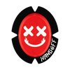Knieschleifer RACE Smiley Rot