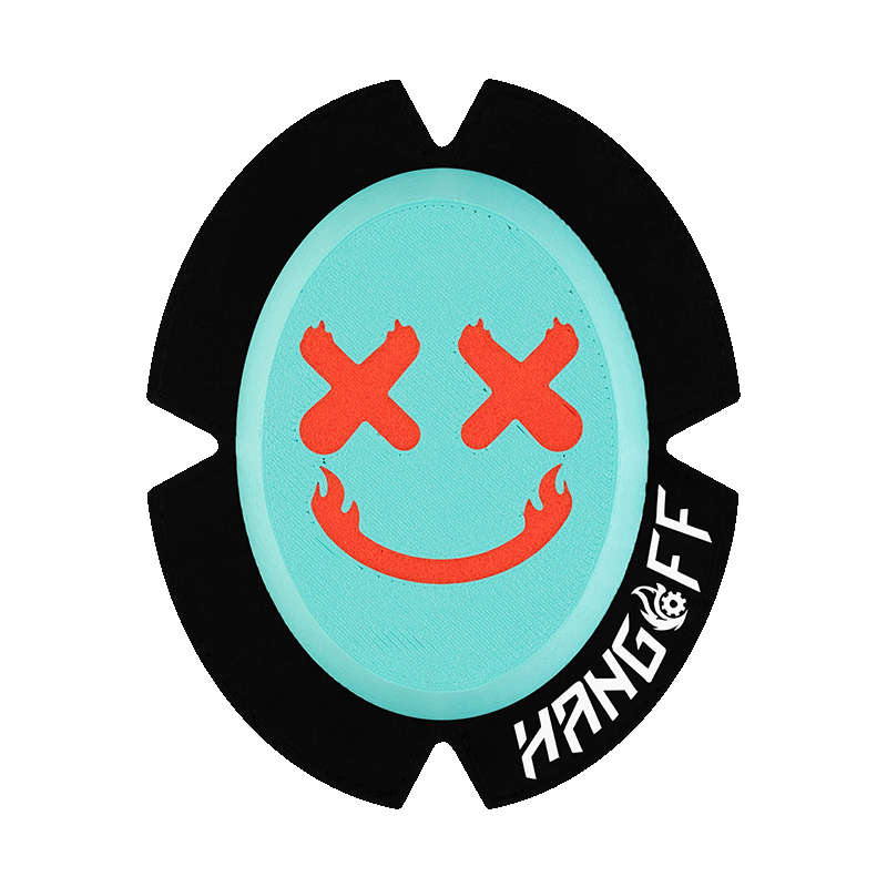 Knieschleifer RACE Smiley Türkis