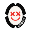 Knieschleifer RACE Smiley Weiss
