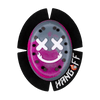 Knieschleifer Smiley Pink Grey 1 of 1